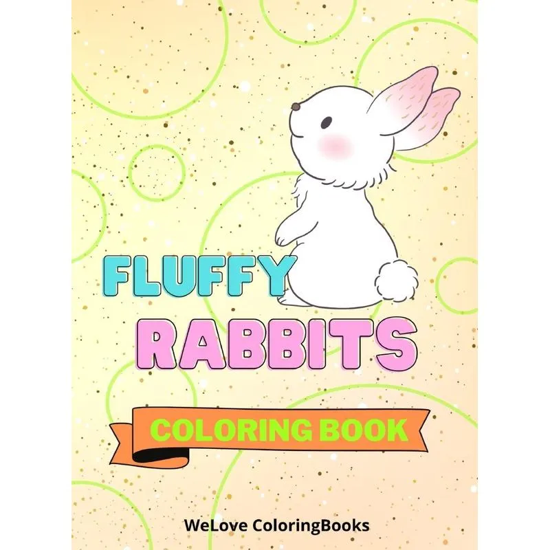 Fluffy Rabbits Coloring Book