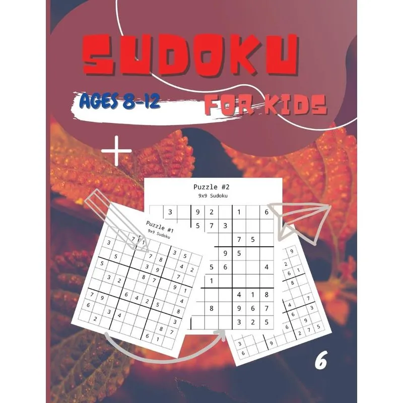 Sudoku For Kids Ages 8-12 | Vol 6