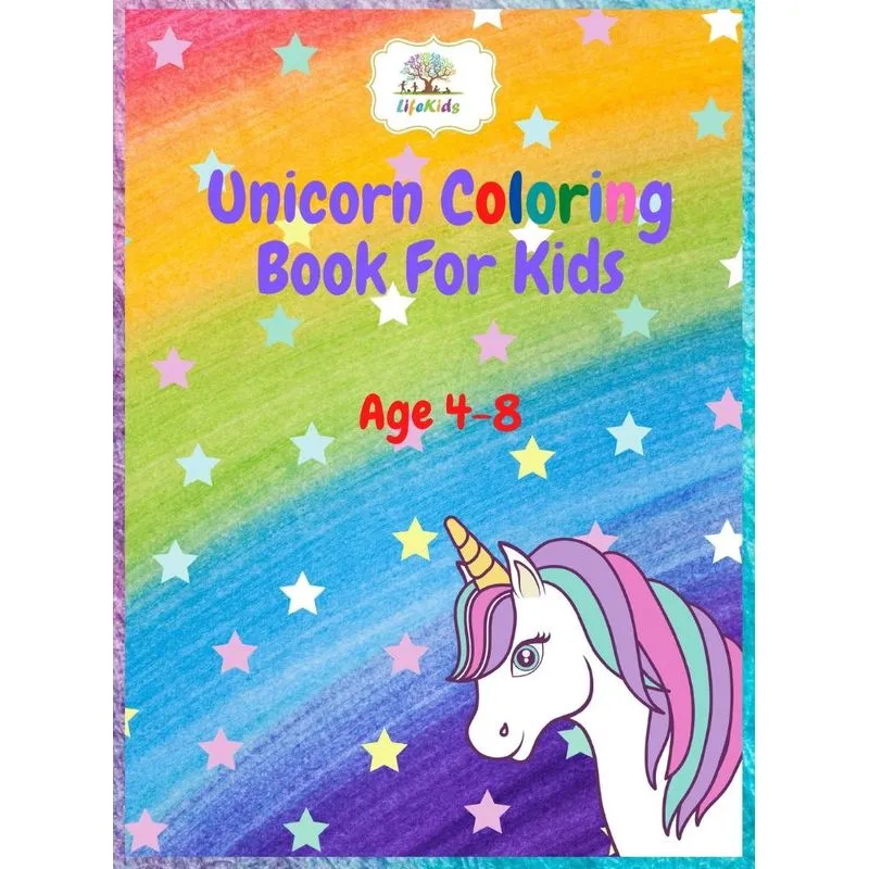 Unicorn Coloring Book for Kids