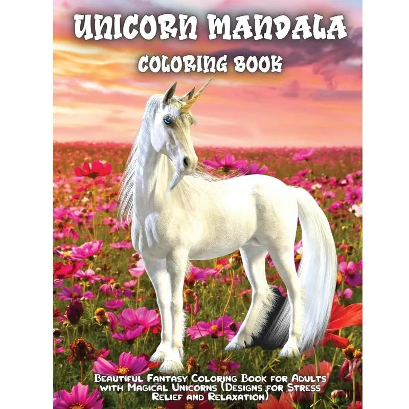 Unicorn Mandala Coloring Book