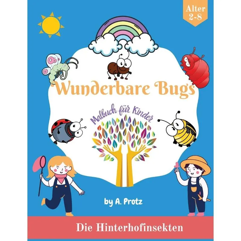 Wunderbare Käfer Malbuch