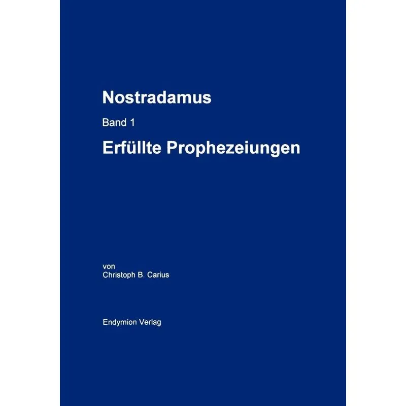 Nostradamus Bd. 1