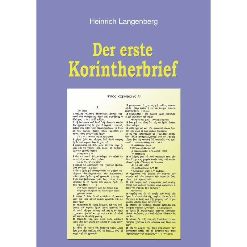 Der erste Korintherbrief
