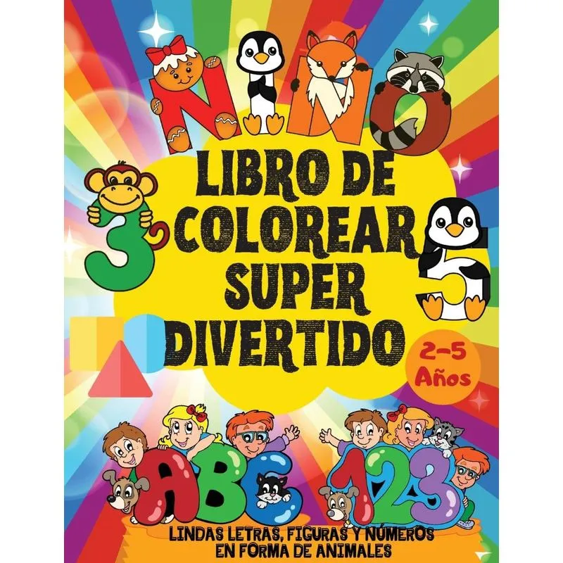 Libro de Colorear Super Divertido