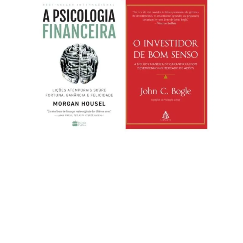 Kit Psicologia Financeira Investidor de Bom Senso