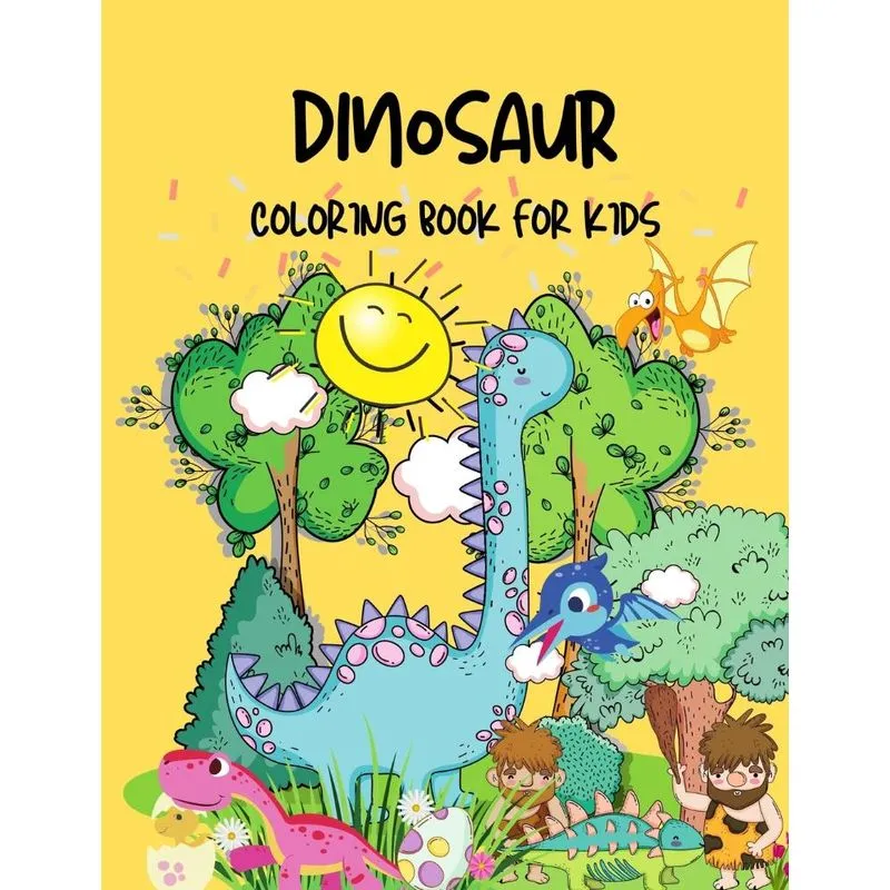 Dinosaur Coloring Book for Kids