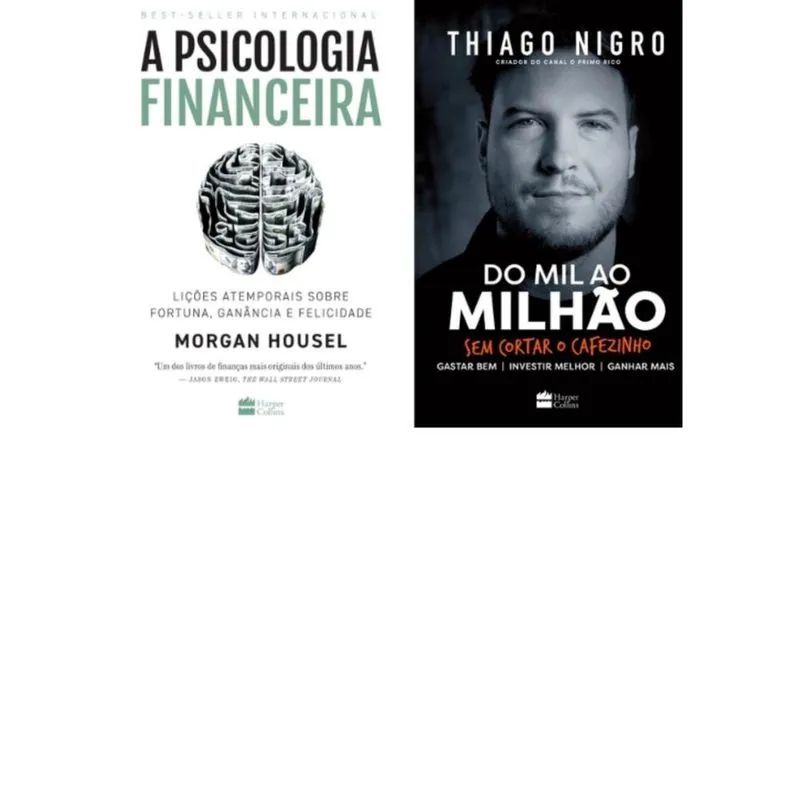 Kit Psicologia Financeira Mil ao Milhão