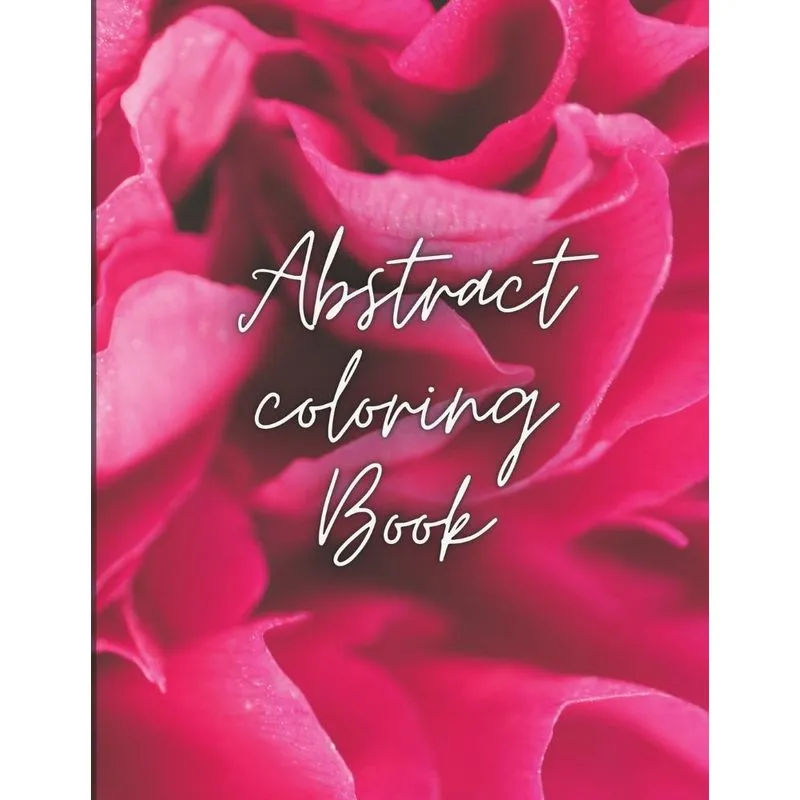 Abstract coloring book