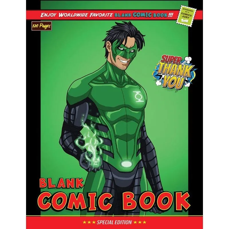 Blank Comic Book