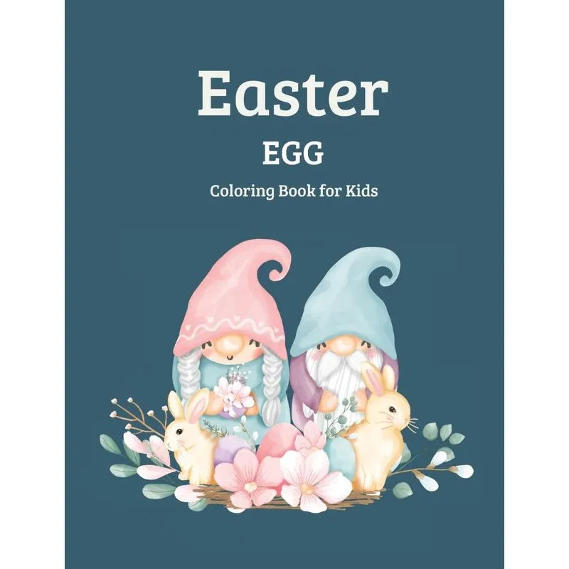 Easter Egg Coloring Book for Kids