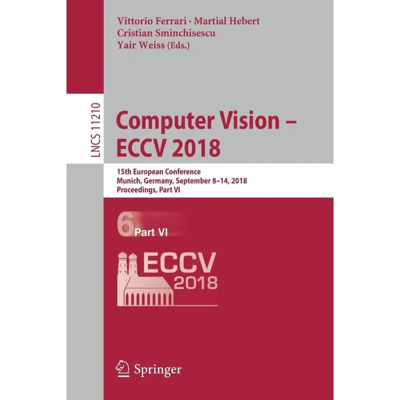 Computer Vision - ECCV 2018