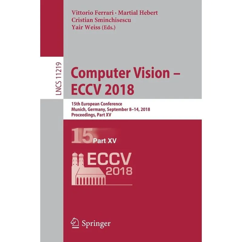 Computer Vision - ECCV 2018