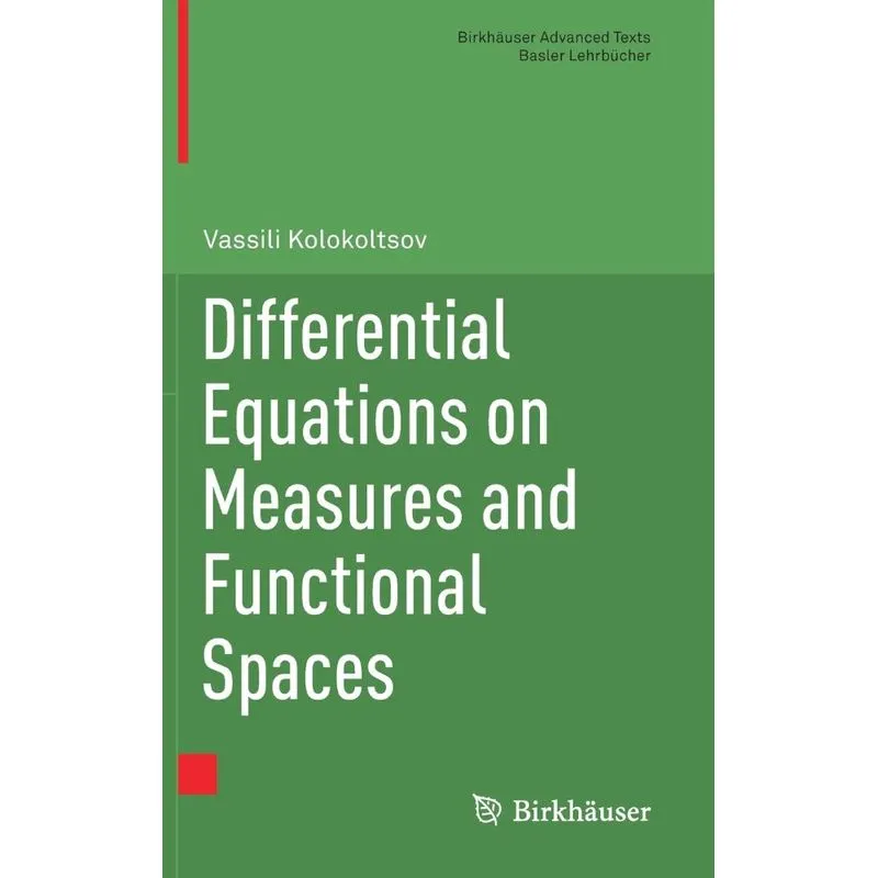 Differential Equations on Measures and Functional Spaces