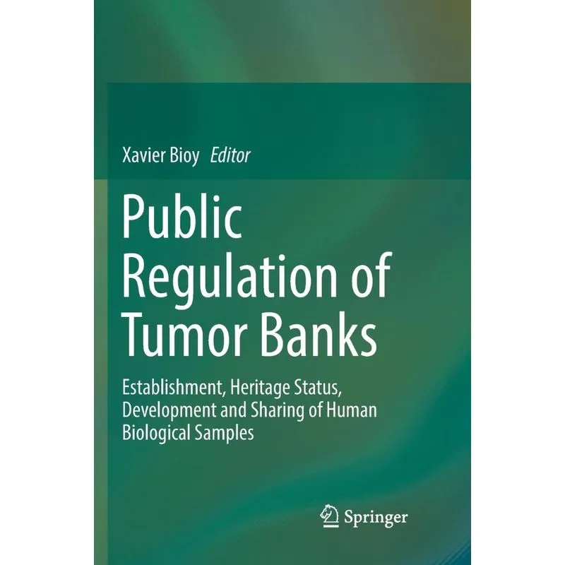 Public Regulation of Tumor Banks