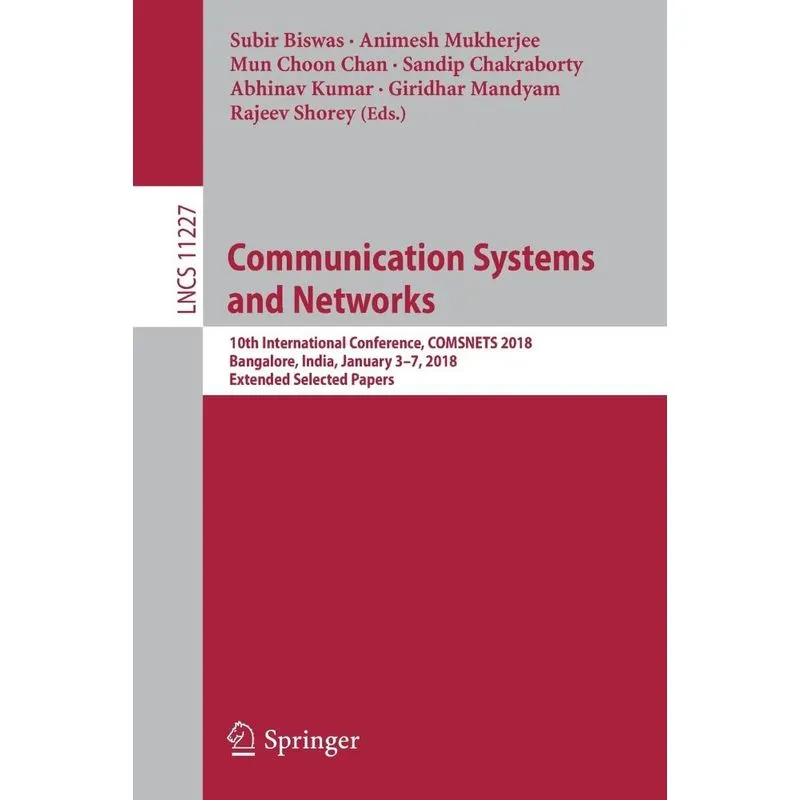 Communication Systems and Networks