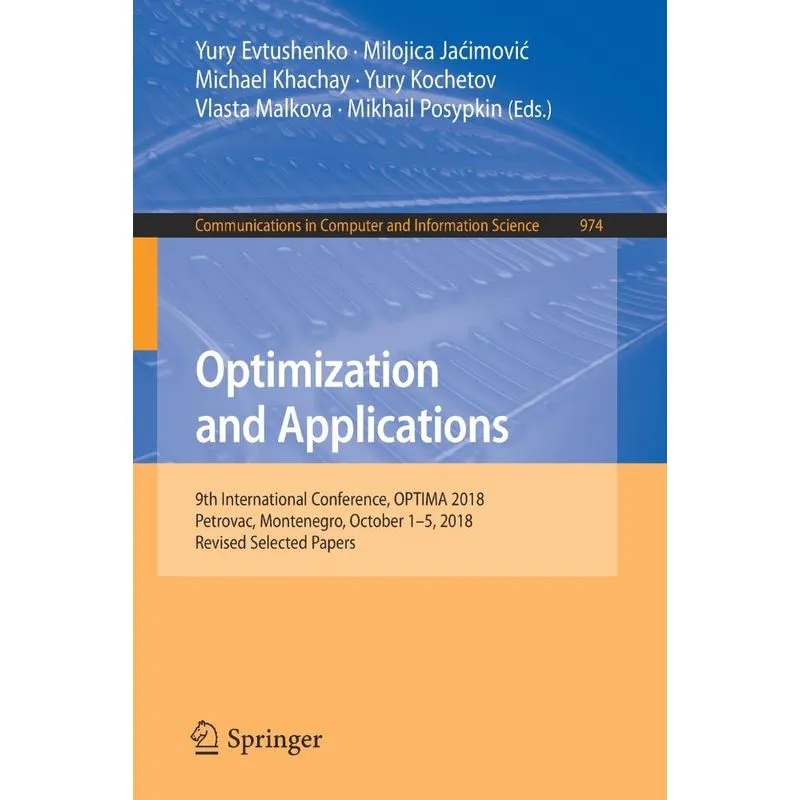 Optimization and Applications