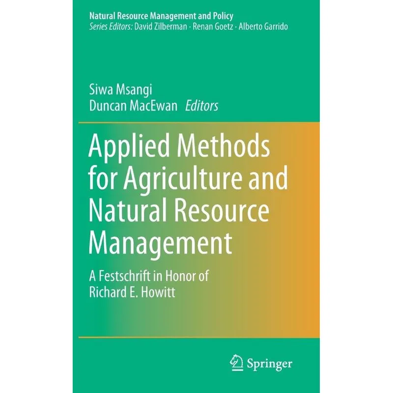 Applied Methods for Agriculture and Natural Resource Manage