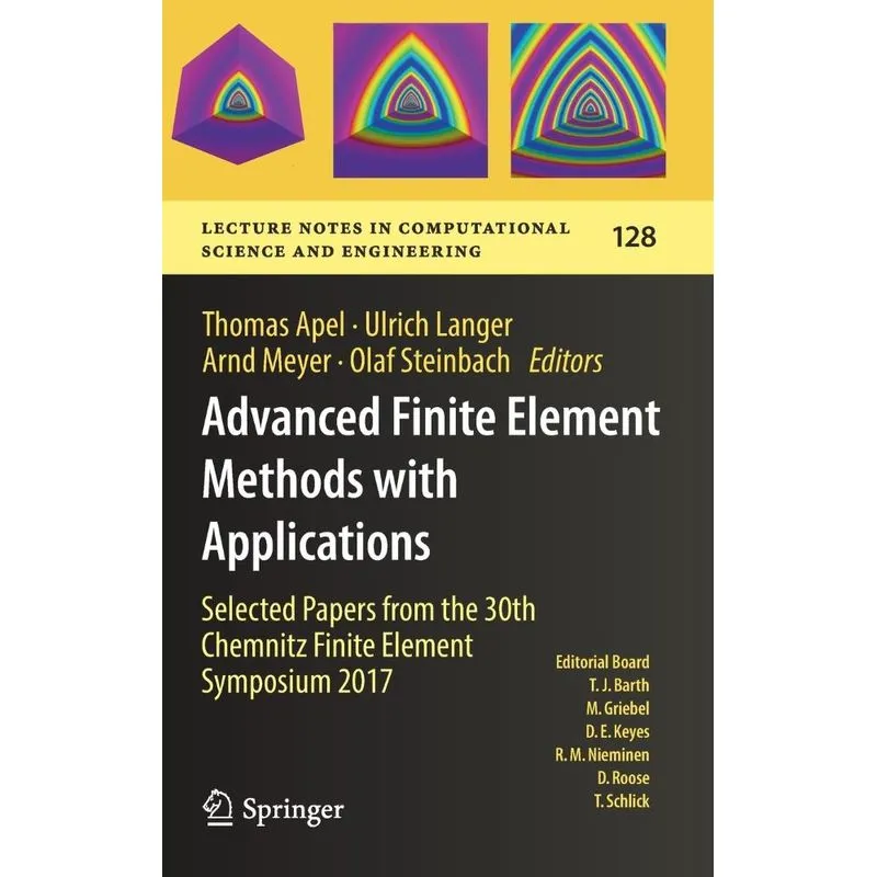 Advanced Finite Element Methods with Applications