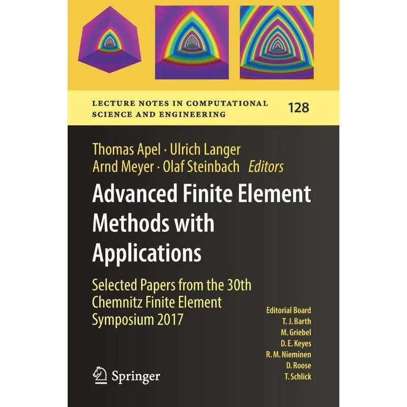 Advanced Finite Element Methods with Applications