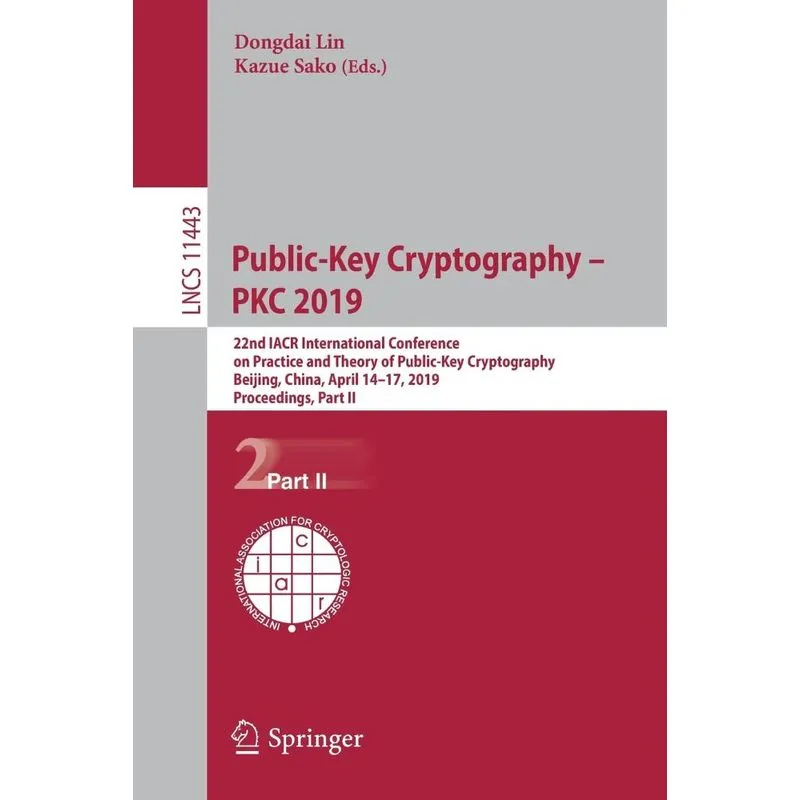 Public-Key Cryptography - PKC 2019