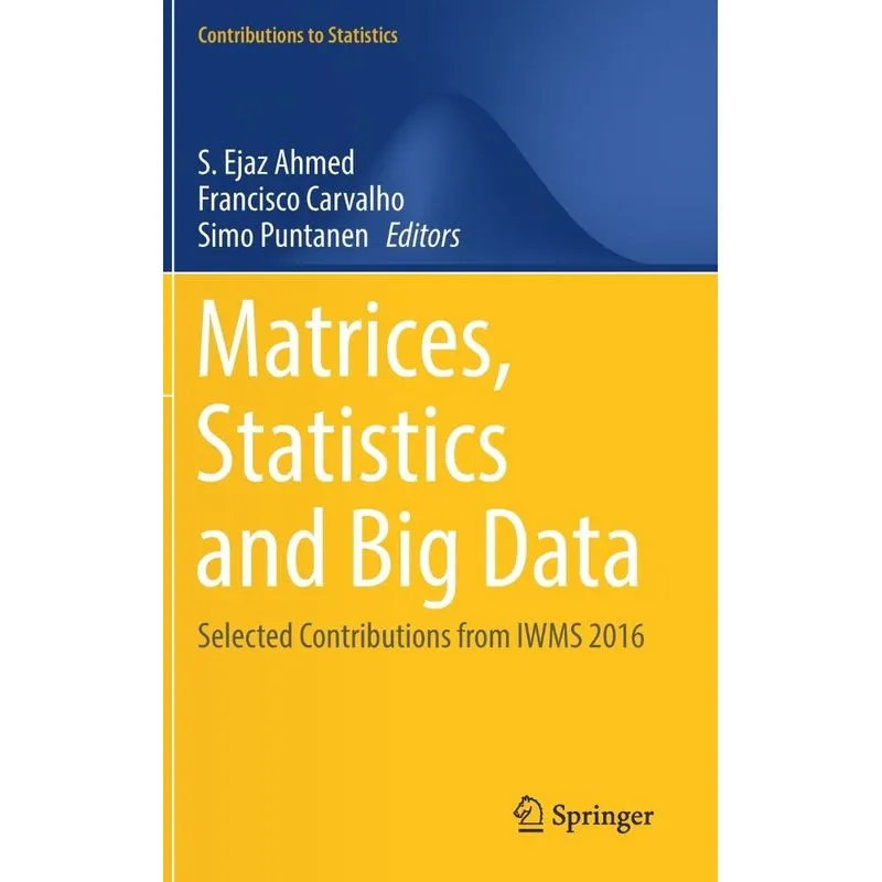 Matrices, Statistics and Big Data