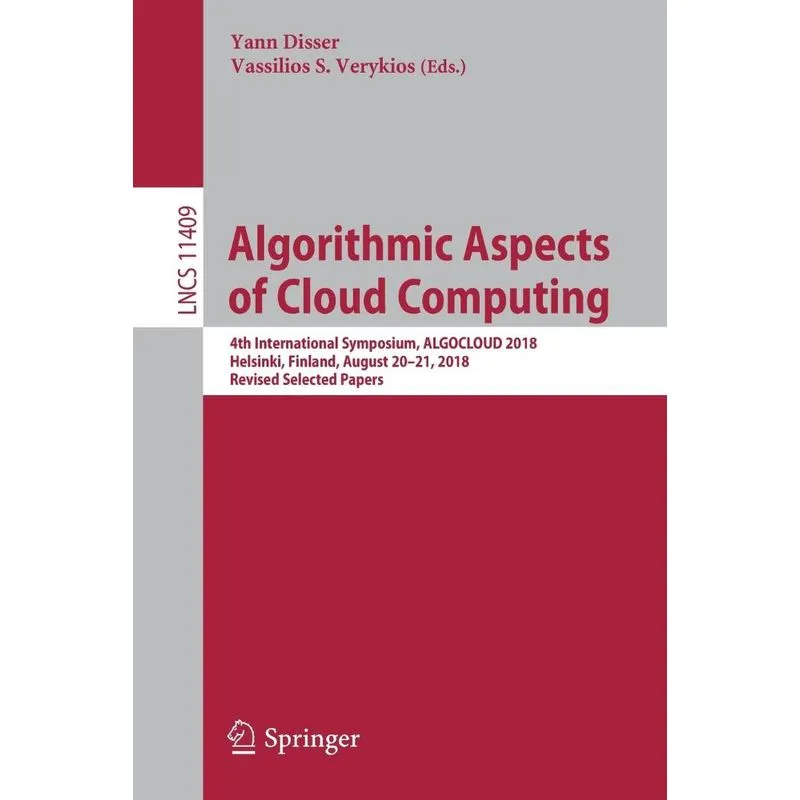 Algorithmic Aspects of Cloud Computing