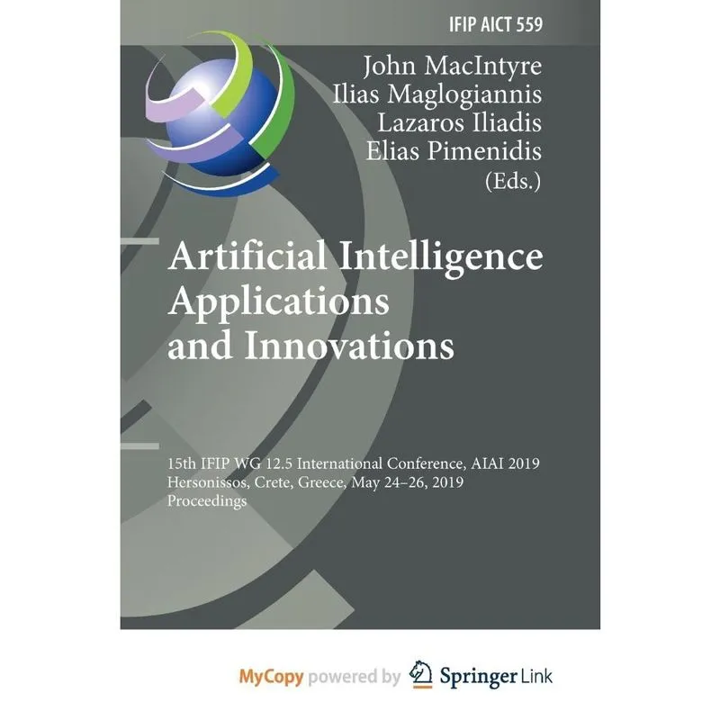 Artificial Intelligence Applications and Innovations