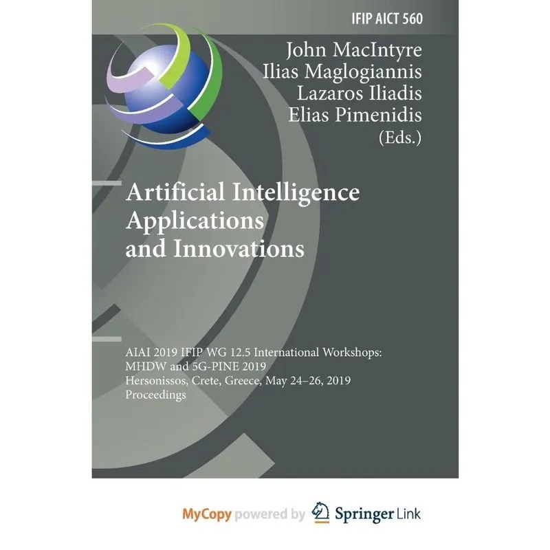 Artificial Intelligence Applications and Innovations