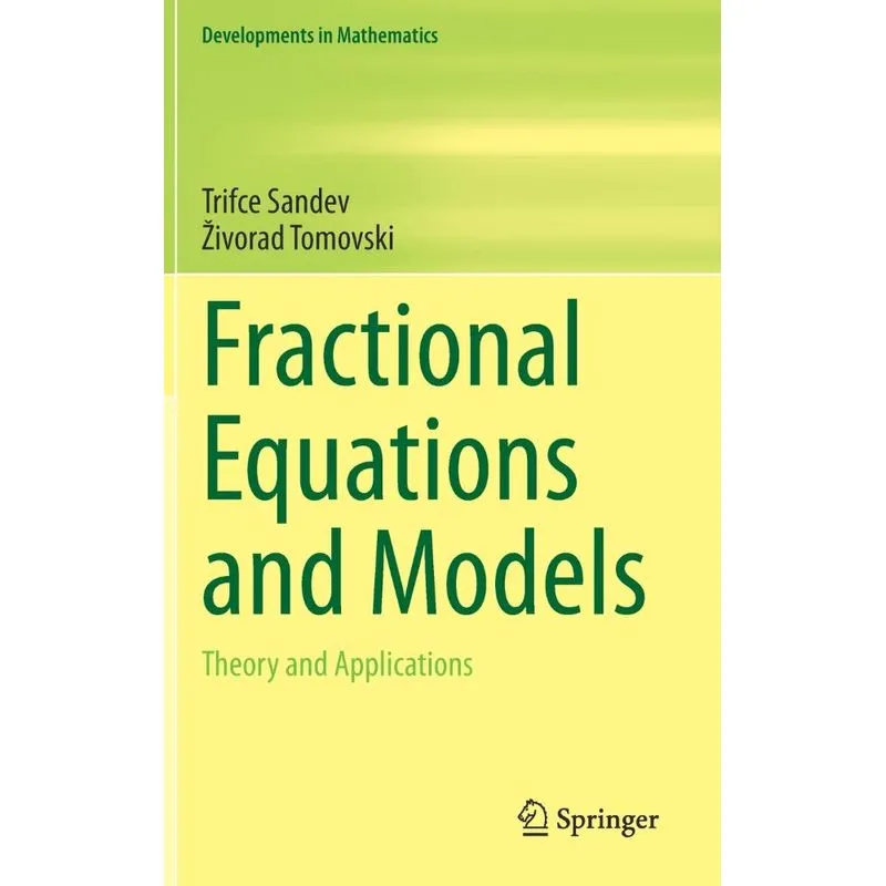 Fractional Equations and Models
