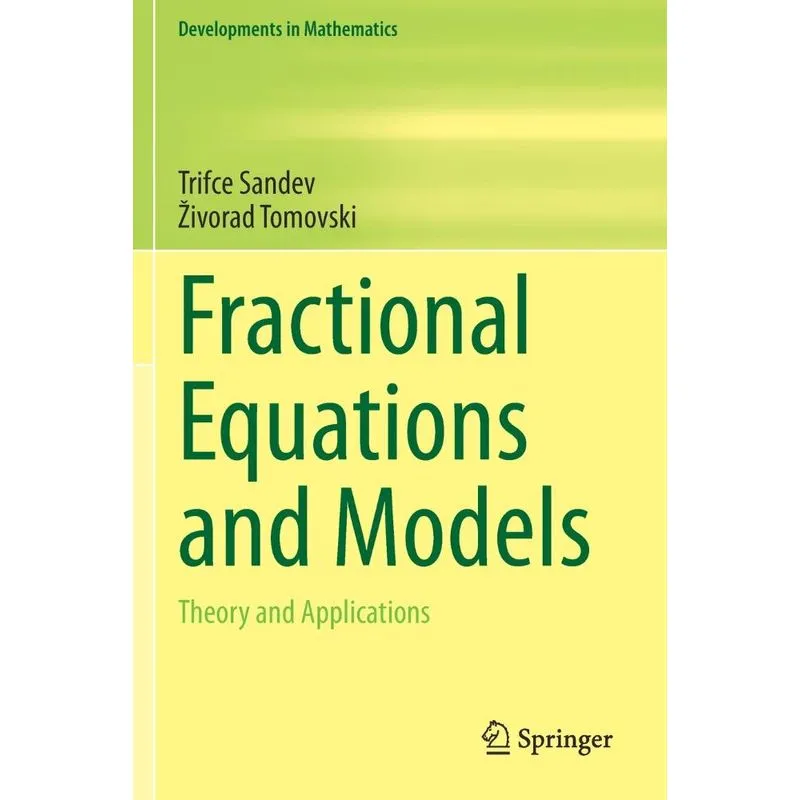 Fractional Equations and Models