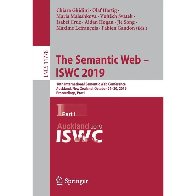 The Semantic Web - ISWC 2019