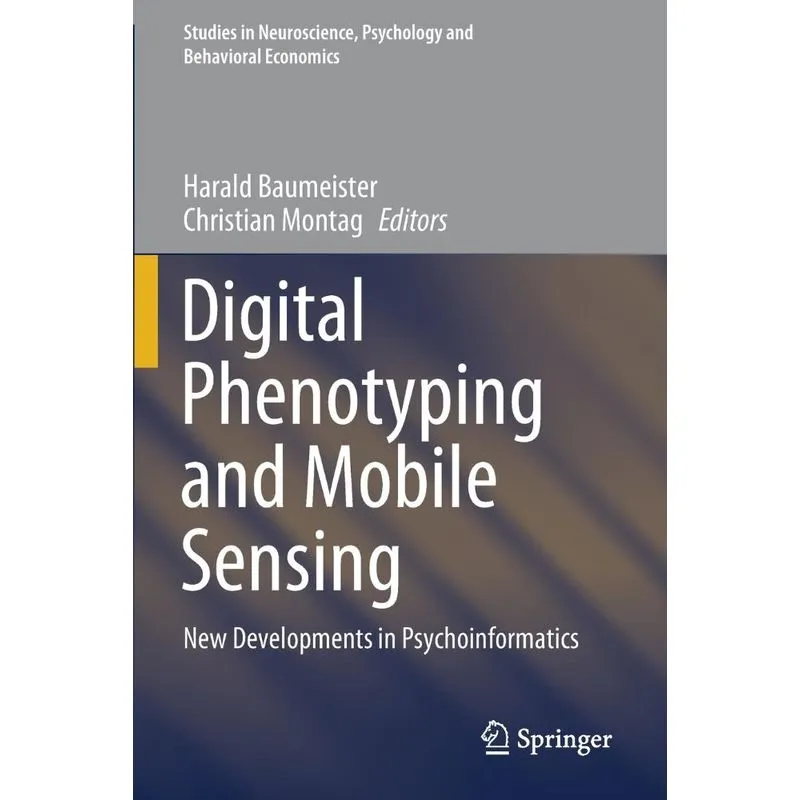 Digital Phenotyping and Mobile Sensing