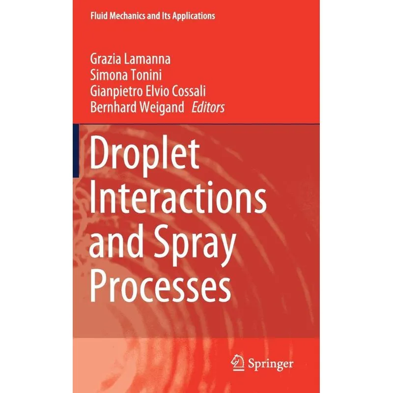 Droplet Interactions and Spray Processes