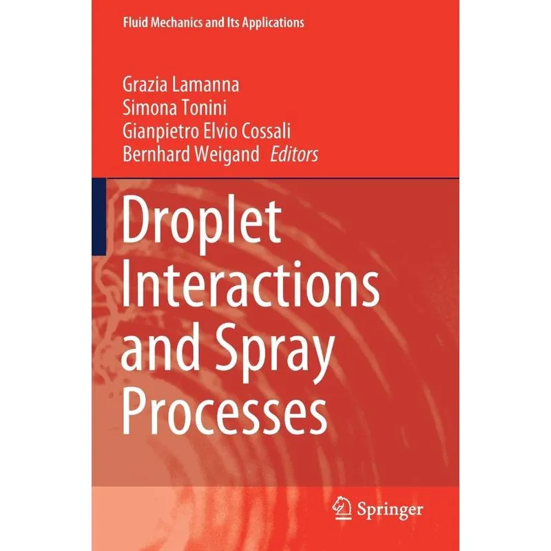 Droplet Interactions and Spray Processes