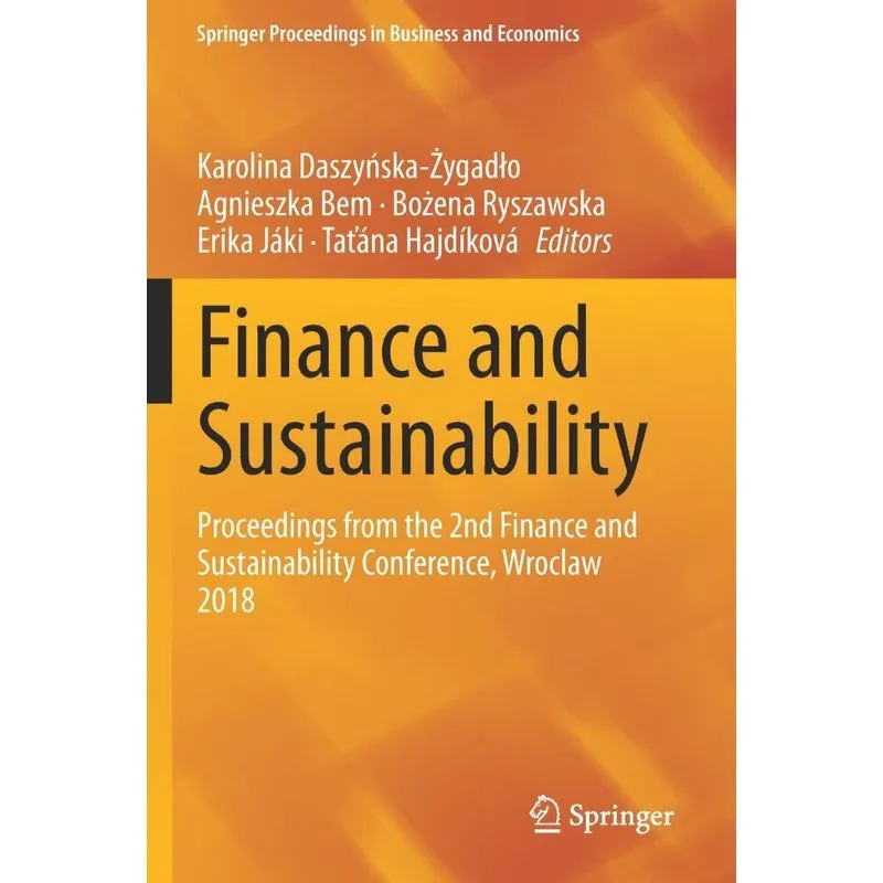 Finance and Sustainability