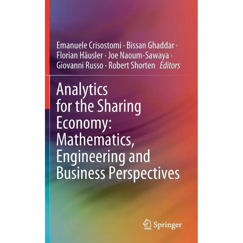 Analytics for the Sharing Economy