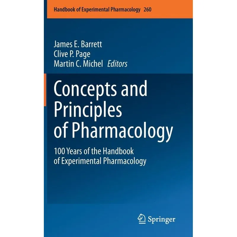 Concepts and Principles of Pharmacology