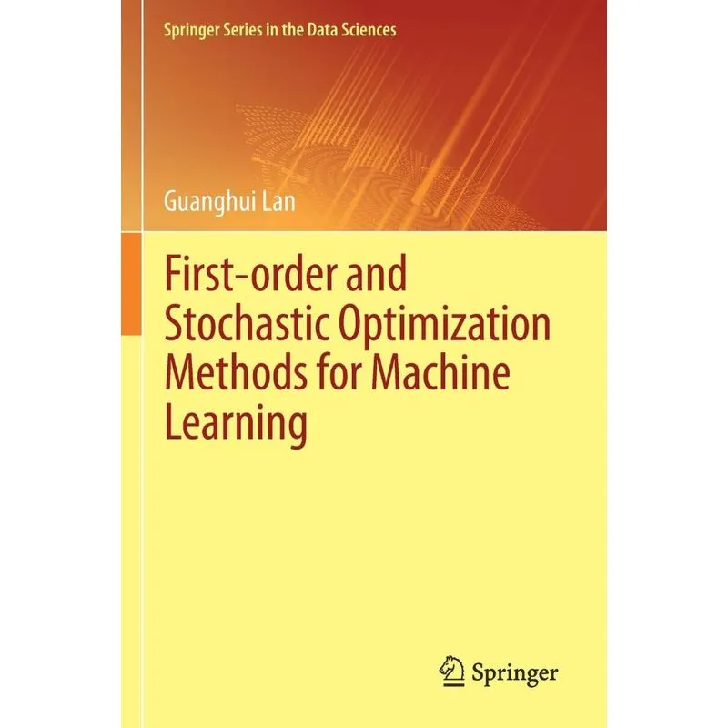 First-order and Stochastic Optimization Methods for Machine