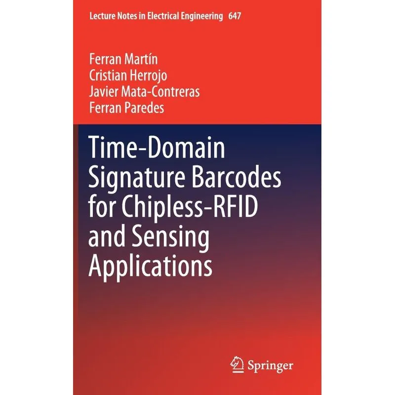 Time-Domain Signature Barcodes for Chipless-RFID and Sensin