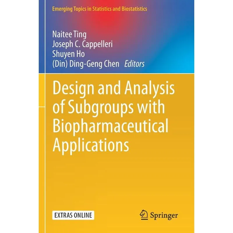 Design and Analysis of Subgroups with Biopharmaceutical App