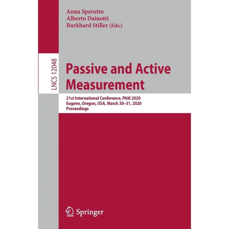 Passive and Active Measurement