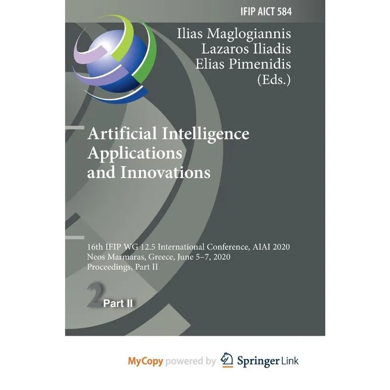 Artificial Intelligence Applications and Innovations