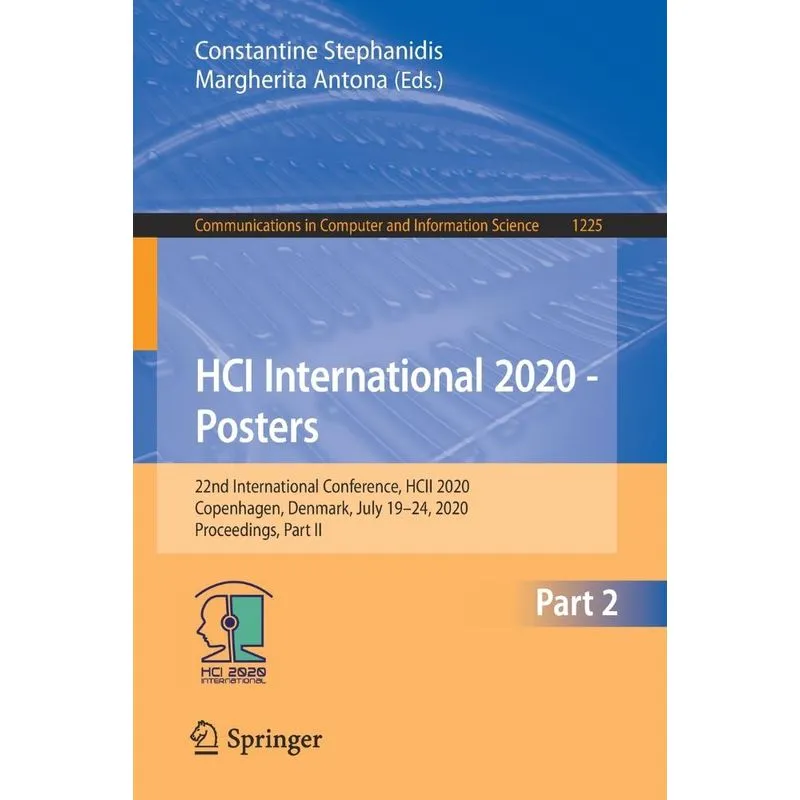 HCI International 2020 - Posters