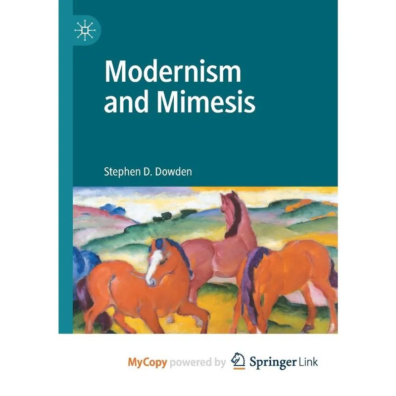 Livro Modernism and Mimesis