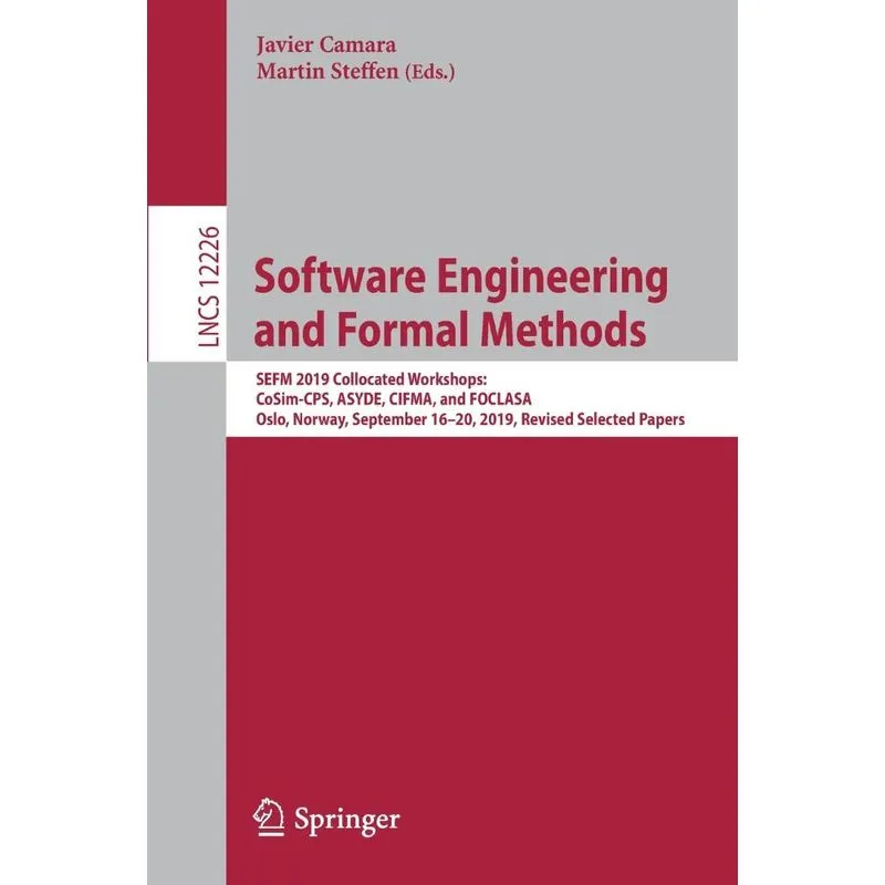 Software Engineering and Formal Methods