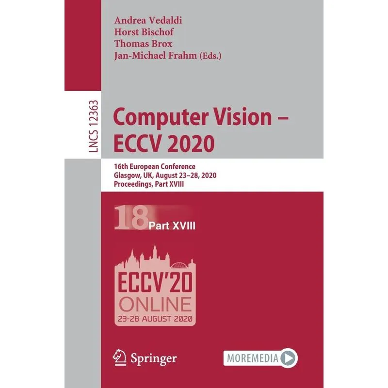 Computer Vision - Eccv 2020