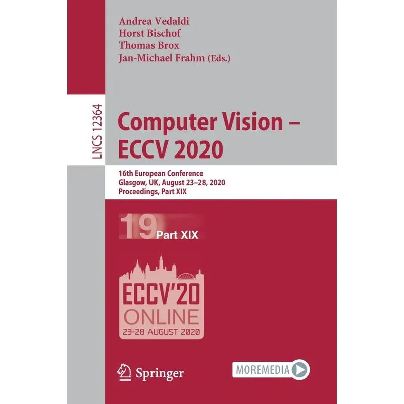 Computer Vision - Eccv 2020