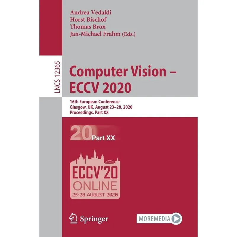 Computer Vision - Eccv 2020