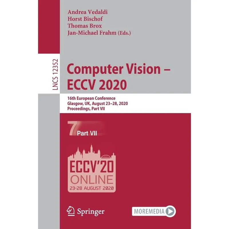 Computer Vision - Eccv 2020