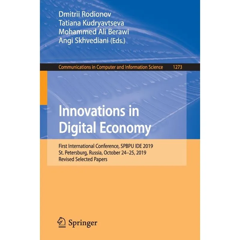 Innovations in Digital Economy